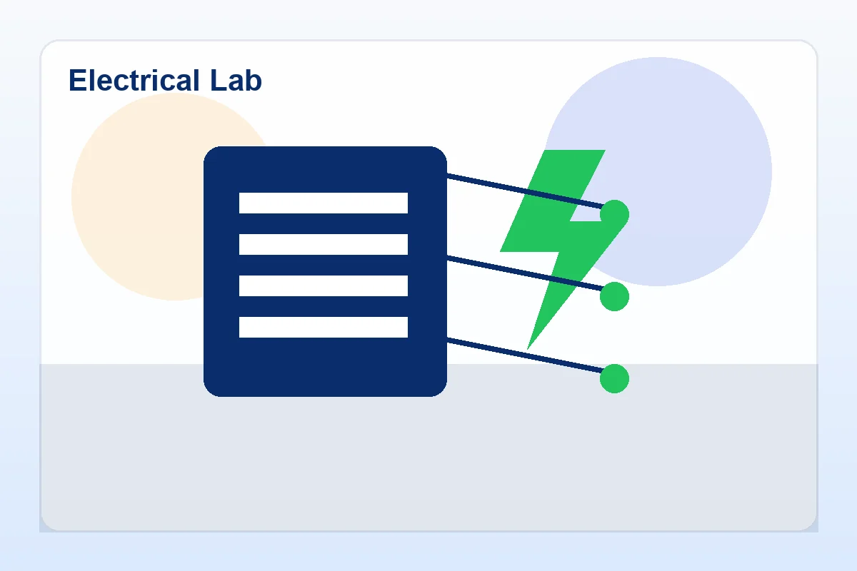 Electrical lab session covering wiring, panel basics, and safe testing.
